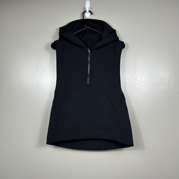 lululemon athletica Jackets & Blazers - Lululemon Re-Form Vest Black Jacket Size 4